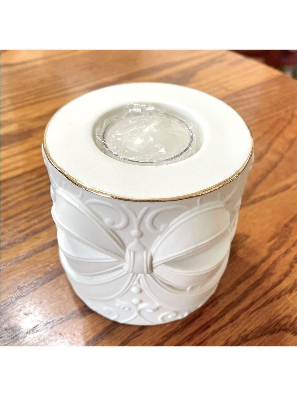 𝅺Lenox Radiant Light Bow Votive Candle Holder